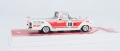 Nissan Sunny "Hakotora" Pickup Truck RHD (Right Hand Drive) #19 Kean Yap's White And Red "Malaysia Special Edition" 1/64 Diecast Model Car By Inno Models -Model Cars Houston 1 2 72537.1654172584