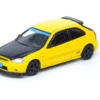 1/64 INNO64 HONDA CIVIC Type-R EK9 Yellow Tuned By Spoon Sports Diecast Car Model