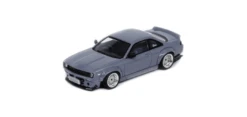 Nissan Silvia S13 "Rocket Bunny" Boss Aero RHD (Right Hand Drive) Gray 1/64 Diecast Model Car By Inno Models