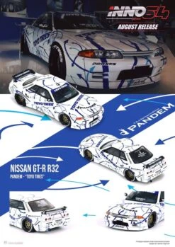 INNO Models 1:64 Nissan Skyline GT-R R32 Pandem "Toyo Tires" 7 INNO Models 1:64 Nissan Skyline GT-R R32 Pandem "Toyo Tires" -Model Cars Houston 102918195 1433622086845222 8394371501237041395 o