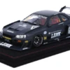 1/18 INNO NISSAN SKYLINE LBWK (ER34) SUPER SILHOUETTE Black Matte