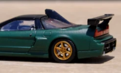 Honda NSX-R GT (NA2) RHD (Right Hand Drive) Matt Green With Black Top 1/64 Diecast Model Car By Inno Models -Model Cars Houston 11 2 96882.1650457104