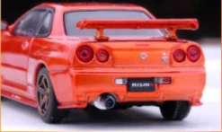 1/64 INNO NISSAN SKYLINE GT-R (R34) R-Tune Orange Metallic -Model Cars Houston 11 3 63383.1670588140