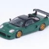 Honda NSX-R GT (NA2) RHD (Right Hand Drive) Matt Green With Black Top 1/64 Diecast Model Car By Inno Models