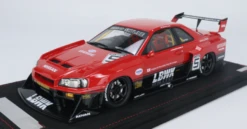 1/18 INNO NISSAN SKYLINE "LBWK" (ER34) SUPER SILHOUETTE With Display Case And Base SKYLINE "LBWK" (ER34) SUPER SILHOUETTE With Display Case And Base Resin Car Model -Model Cars Houston 13 14 03600.1653408045