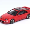 Nissan Fairlady Z (Z32) RHD (Right Hand Drive) Aztec Red With Sunroof And Extra Wheels 1/64 Diecast Model Car By Inno Models -Model Cars Houston 14 1 65446.1659446451
