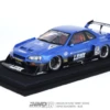 1/18 INNO NISSAN SKYLINE "LBWK" (ER34) SUPER SILHOUETTE BLUE Metallic Comes With Display Cover And Based -Model Cars Houston 14 2 28419.1673522775