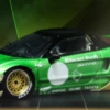 1/64 INNO 64 NSX NA1 PANDEM ROCKET BUNNY Green Metallic Diecast Car Model -Model Cars Houston 14 2 98895.1624353210