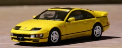 1/64 INNO NISSAN FAIRLADY Z (Z32) Yellow Pearlglow With Extra Wheels