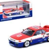 Nissan Skyline GT-R (R32) RHD (Right Hand Drive) #1 Jim Richards - Mark Skaife "Nissan Motorsport" Winner Bathurst Tooheys 1000 (1991) "Australia Special Edition" 1/64 Diecast Model Car By Inno Models
