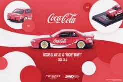 INNO Models 1:64 Nissan Silvia S13 V2 Pandem Rocket Bunny Coca Cola -Model Cars Houston 169548677 1677702189103876 2470152795358099664 n