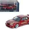 1/64 INNO Nissan SILVIA S13 (V2) PANDEM / ROCKET BUNNY Red Metalic