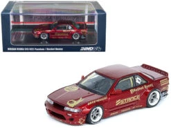1/64 INNO Nissan SILVIA S13 (V2) PANDEM / ROCKET BUNNY Red Metalic