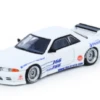 1/64 INNO64 NISSAN SKYLINE GT-R R32 PANEM ROCKET BUNNY White Diecast Car Model