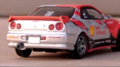 1/64 INNO Nissan Skyline R34 GTT Drift Car "SHELL" Jason Mok / Pluto Mok Hong Kong ToyCar Salon 2022 Event Edtion Diecast Car Model -Model Cars Houston 2 3 74005.1665728849
