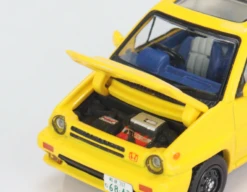 1/64 INNO HONDA CITY TURBO II Yellow With MOTOCOMPO -Model Cars Houston 2 8 82398.1659689542