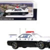 Nissan Skyline GT-R (R34) RHD (Right Hand Drive) Black And White Saitama-Kenkei Japanese Police 1/64 Diecast Model Car By Inno Models -Model Cars Houston 22 15692.1658825252