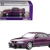 Nissan Skyline GT-R (R33) RHD (Right Hand Drive) Midnight Purple Metallic 1/64 Diecast Model Car By Inno Models -Model Cars Houston 22 71210.1675164403
