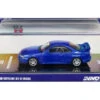 Nissan Skyline GT-R (R33) RHD (Right Hand Drive) Bayside Blue Metallic 1/64 Diecast Model Car By Inno Models