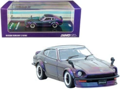 Nissan Fairlady Z (S30) RHD (Right Hand Drive) Midnight Purple II Metallic "Hong Kong Ani-Com And Games 2022" Event Edition 1/64 Diecast Model Car By Inno Models