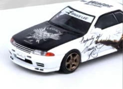1/64 INNO Nissan Skyline GTS-R (R34) Bruce Lee White -Model Cars Houston 3 1 68341.1687691755