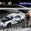 1/64 INNO Nissan Skyline GTS-R (R34) Bruce Lee White