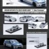 INNO64 1:64 Nissan Skyline GTR (R33) 400R Malaysia Diecast Expo 2022 Event Edition In Raw Metal