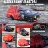 INNO64 1:64 Nissan Sunny "Hakotora" 09 Racing DECEPCIONEZ
