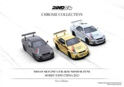 INNO64 1:64 Nissan Skyline GT-R (R34) R-Tune Hobby Expo China 2023 In Silver Chrome -Model Cars Houston 340766000 157543300579496 8744034291457076365 n