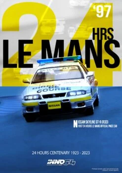 INNO64 1:64 Nissan Skyline GT-R (R33) 24 Hours Le Mans 1997 Official Pace Car -Model Cars Houston 344540284 238248212206674 2638123305184255467 n
