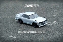 INNO64 1:64 Nissan Skyline 2000GT-R (KPGC10) In Silver -Model Cars Houston 344752672 168404602528790 1786873591431551977 n