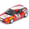 1/64 INNO64 HONDA CIVIC Si E-AT #24 "CABIN" Macau Guia Race 1988 2nd 1600cc Class - Tomohiko Tsutsumi Diecast Car Model