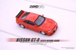 INNO64 1:64 Nissan Skyline GT-R (R33) NISMO 400R In Super Clear Red II -Model Cars Houston 400RRDANNO2
