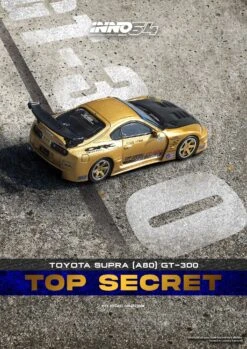 INNO64 1:64 Toyota Supra (A80) TOP SECRET GT300 By "Smokey" Nagata In Gold -Model Cars Houston 473708728 1139312058199972 7888032558317048868 n