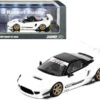 Honda NSX (NA) Rocket Bunny V2 Aero RHD (Right Hand Drive) White With Black Top "Auto Fashion" 1/64 Diecast Model Car By Inno Models -Model Cars Houston 495 74102.1644375435