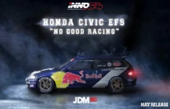 1/64 HONDA CIVIC EF9 “NO GOOD RACING” Alloy IN64-EF9-JDM09 (INNO 64)