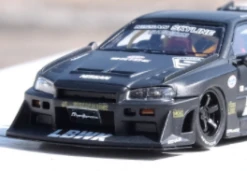 1/64 INNO NISSAN SKYLINE LBWK (ER34) SUPER SILHOUETTE Black Matte Resin Car Model -Model Cars Houston 6 5 67726.1673514528