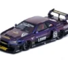 1/64 INNO NISSAN SKYLINE LBWK (ER34) SUPER SILHOUETTE MIDNIGHT PURPLE II Resin Car Model -Model Cars Houston 7 1 86786.1673515063