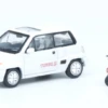 1/64 INNO64 Honda CITY TURBO II White With Red MOTOCOMPO Diecast Car Model -Model Cars Houston 8 1 27254.1633512012