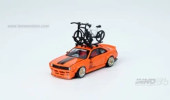 1/64 INNO64 NISSAN SILVIA S14 Rocket Bunny Boss Aero With Roof Rack And Bicycles -Model Cars Houston 8 2 99747.1626684560