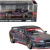Nissan Skyline GT-R (R32) RHD (Right Hand Drive) Pandem "By WD Ultimate" Dark Blue Metallic With Graphics 1/64 Diecast Model Car By Inno Models -Model Cars Houston 85 96569.1653015502