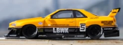 1/64 INNO64 Nissan Skyline LBWK (ER34) Super Silhouette (Yellow) Car Model -Model Cars Houston 9 3 93433.1673516296