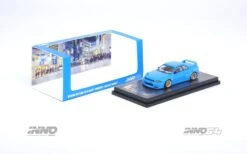 INNO64 1:64 Nissan Skyline GT-R (R33) "Pandem / Rocket Bunny" In Blue -Model Cars Houston ANNOPIC8