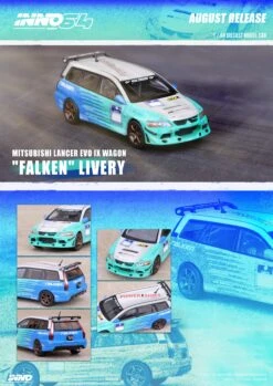 INNO64 1:64 Mitsubishi Lancer EVO IX Wagon "FALKEN LIVERY" 7 INNO64 1:64 Mitsubishi Lancer EVO IX Wagon "FALKEN LIVERY" -Model Cars Houston Artboard1 6754f1db 0847 43cb 8f92 e4b6ad493f35