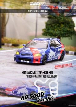 INNO64 1/64 Honda Civic Type-R (EK9) "NO GOOD RACING" Red Bull Livery -Model Cars Houston Artboard2 4a0525fc 7d56 48a1 bdfa e5e2763f6450