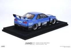 INNO18 1:18 Nissan Skyline (ER34) Super Silhouette "LBWK" In Blue Metallic -Model Cars Houston BLUE3