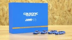INNO Models 1:64 Nissan Skyline GT-R R32 Calsonic Box Set (1990-1993) -Model Cars Houston Calsonicboxset3