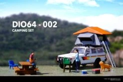 INNO Models 1:64 Toyota Landcruiser FJ60 Car Camping Diorama With Figures