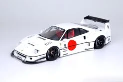 INNO Models 1:18 Ferrari F40 Liberty Walk In White Tokyo Auto Salon 2023 -Model Cars Houston F40ANNO6