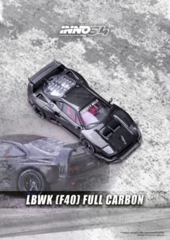 INNO64 1:64 Ferrari F40 Liberty Walk In Full Carbon 9 INNO64 1:64 Ferrari F40 Liberty Walk In Full Carbon -Model Cars Houston F40FullCarbon1